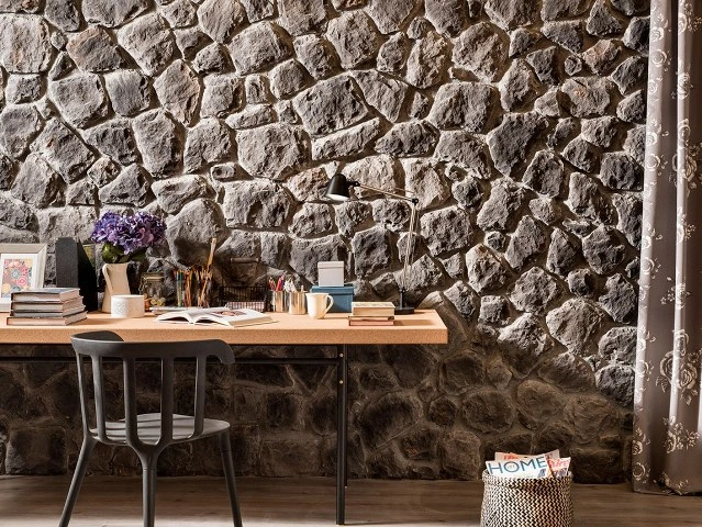 Atlas düzensiz taş modeli yakın çekim detay