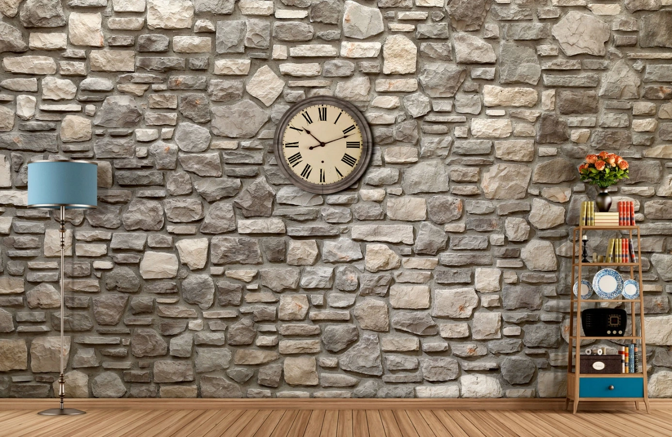 Dekoratif Stone kreatif renk sistemi kültür taşı uygulaması