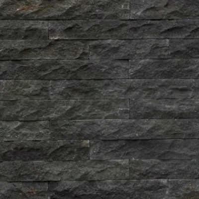 Dekoratif Stone cordia kültür taşı antrasit modeli