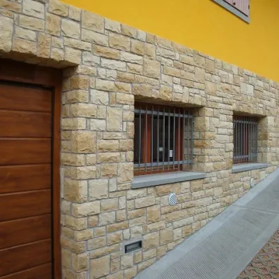 Tudor kum modeli dış mekan duvar kaplaması