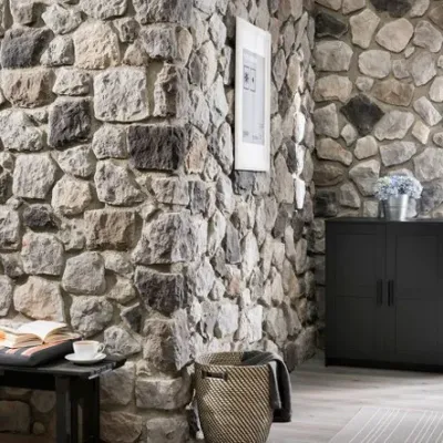 Modern mimariye uygun Atlas Kul serisi tekli döşeme uygulaması.