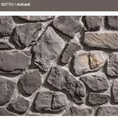 Matera Kültür Taşı Antrasit - Modern Dekoratif Taş