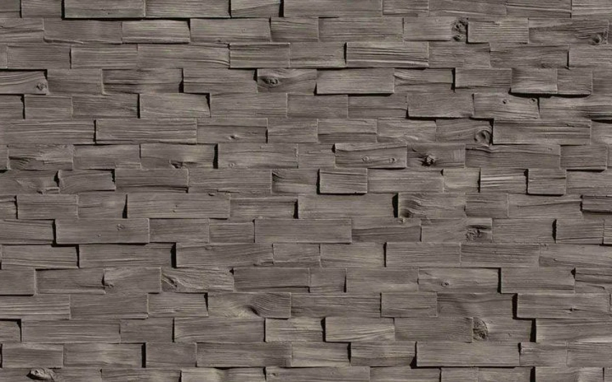 Wood Ahşap Panel Gris renk ve doku görünümü