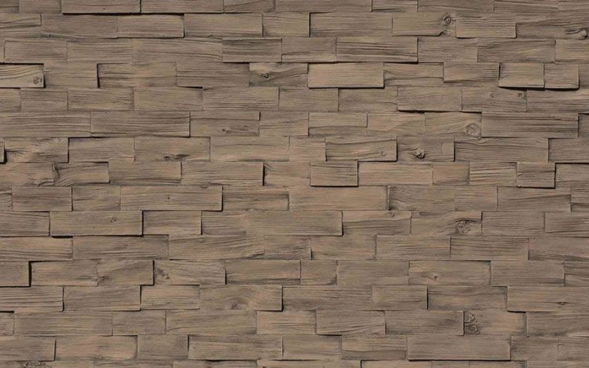Wood Ahşap Panel Terra renk ve doku görünümü