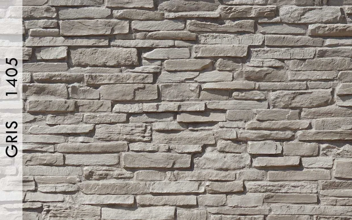 Piedra Taş Panel Gris renk ve doku görünümü
