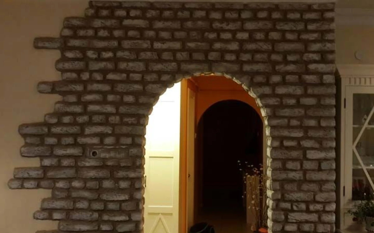 Asur Tuğla Panel Negra renk ve doku görünümü