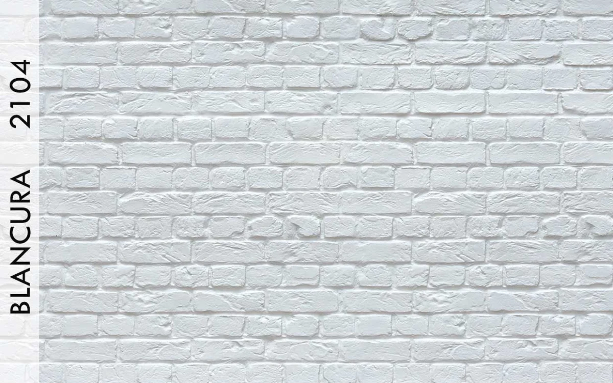 Brique Tuğla Panel Blancura renk ve doku görünümü