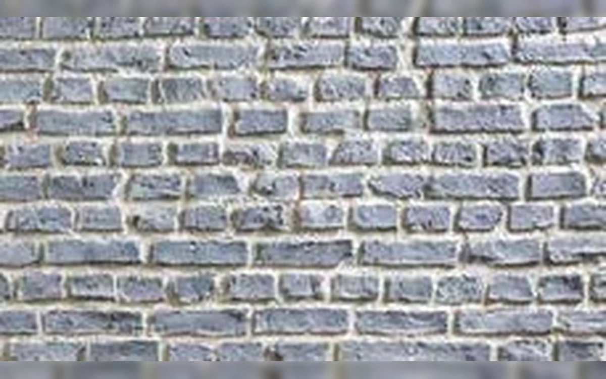 Ladrillo Rotto Tuğla Panel Negra R-1459 renk ve doku görünümü