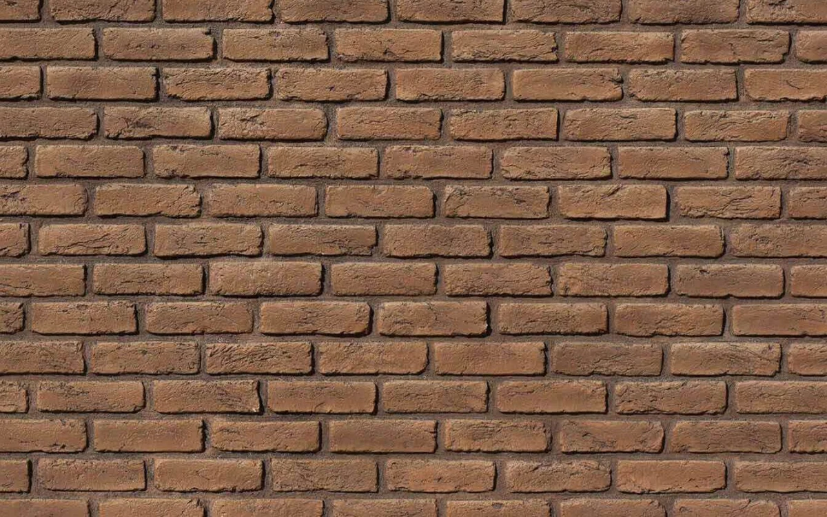 Loft Tuğla Panel Marron renk ve doku görünümü