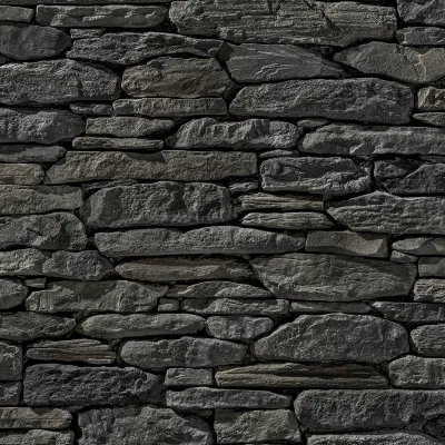 Montanoso Gray Obsidian Dekoratif Taş