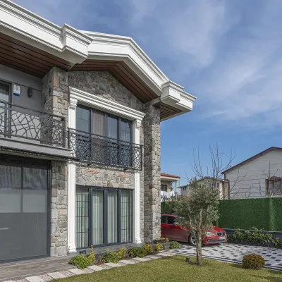 Troy Ash Dekoratif Taş Villa Modelleri