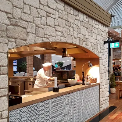 Troy Pearl Dekoratif Taş İç Mekan Uygulaması
