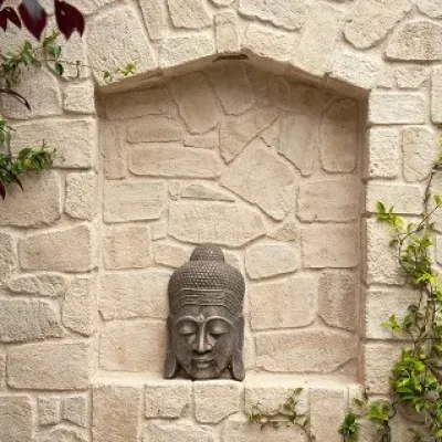 Troy Kültür Taşı Karışık Renk Duvar Uygulaması