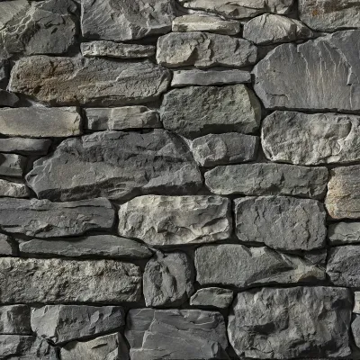 Rocky Mountain Gray Hill Drystacked Dekoratif Taş