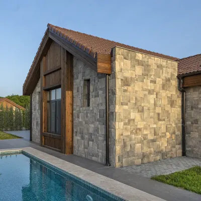 Petra Kültür Taşı Villa Dış Mekan Taş Kaplama