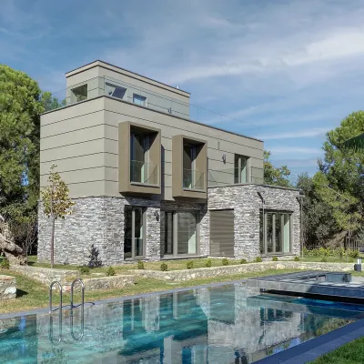 Sierra Dekoratif Taş Villa Kaplamaları