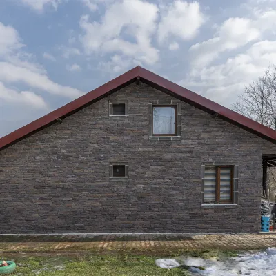 Dekoratif Taş İnka Granat köy Evi Taş Kaplama