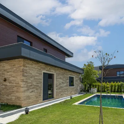 Dekoratif Taş İnka Kum Villa Taş Kaplama