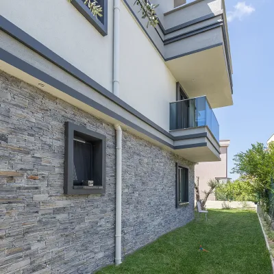 Runner Kül Villa Taş Kaplama