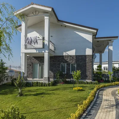 Dekoratif Taş Arcadia Dark Rundle Villa Uygulaması