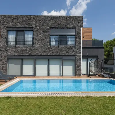 Dekoratif Taş Arcadia Forest Villa Uygulaması