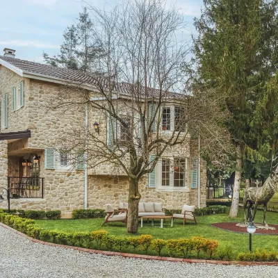 Dekoratif Taş Atlas Kum Villa Uygulaması
