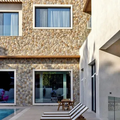Dekoratif Taş Atlas Villa Uygulaması