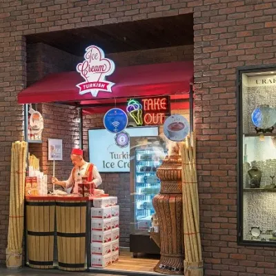 Dekoratif Tuğla Lava Mağaza Modelleri