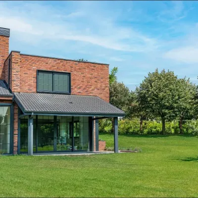 Dekoratif Tuğla Autumn Villa Modelleri