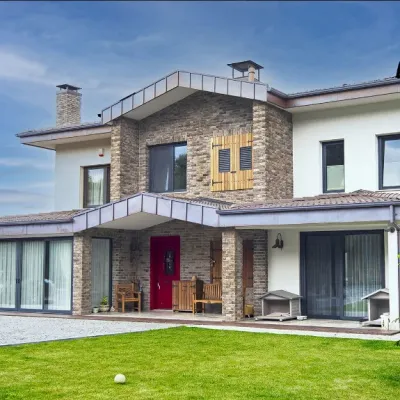 Dekoratif Tuğla Chestnut Villa Kaplama