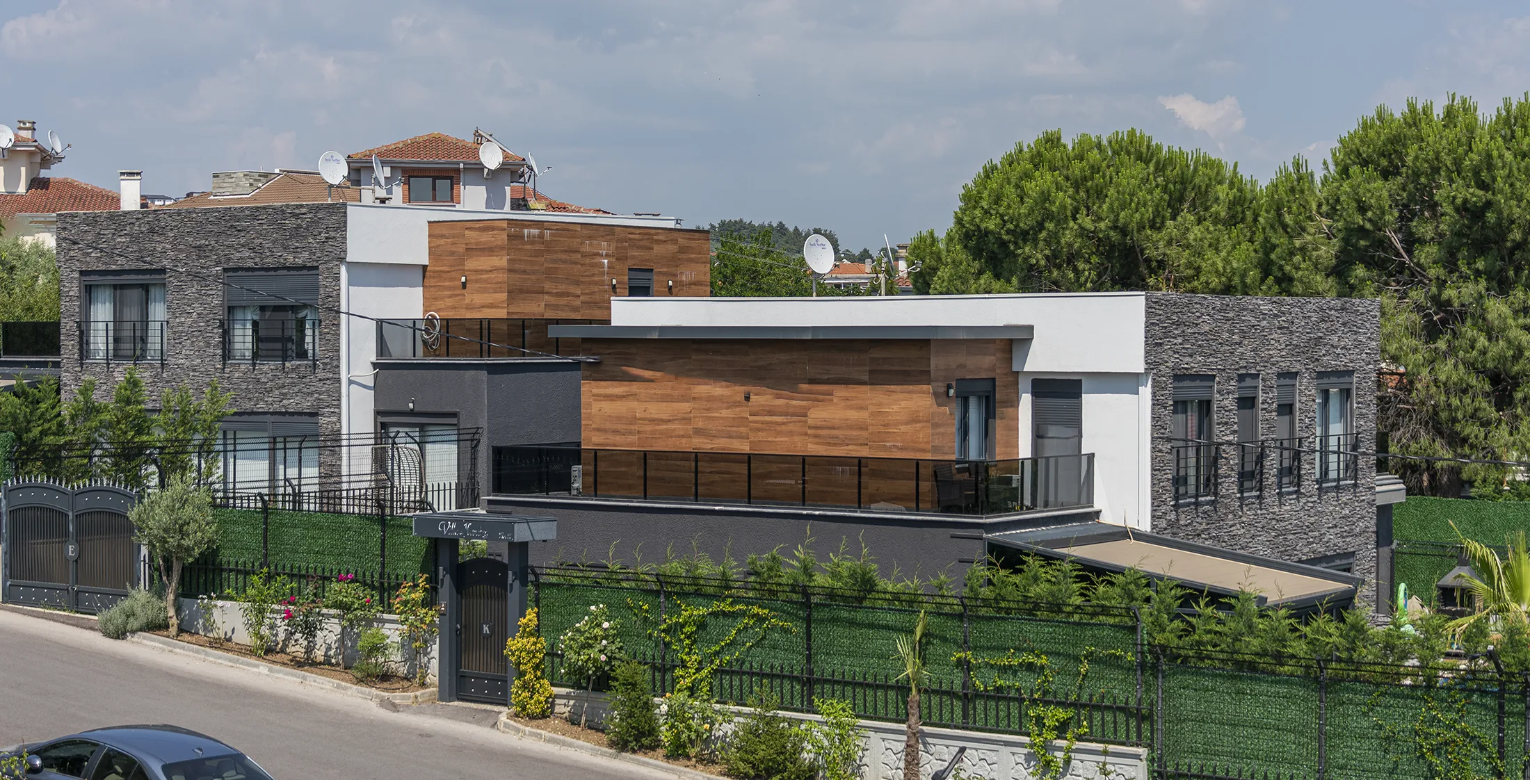 Arcadia Forest villa duvar kaplama