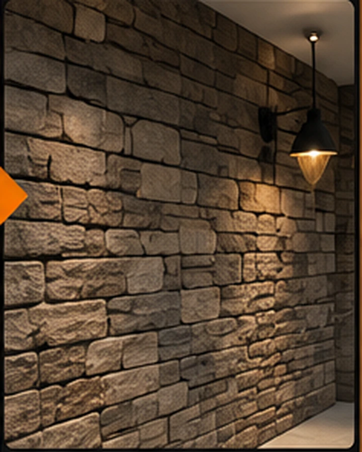 Tamamlanmış Cordia kültür taşı duvar uygulaması