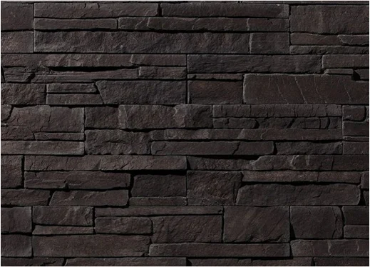 Pratico Black kültür taşı renk ve yüzey görünümü