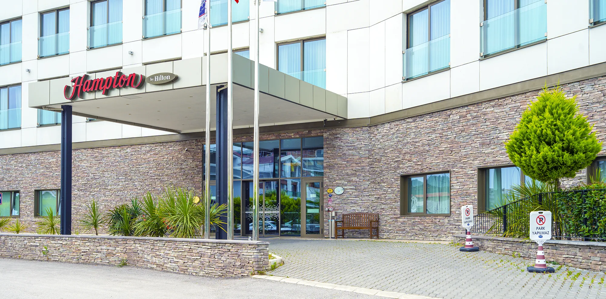 Sierra otel dış mekân duvar taşı kaplama