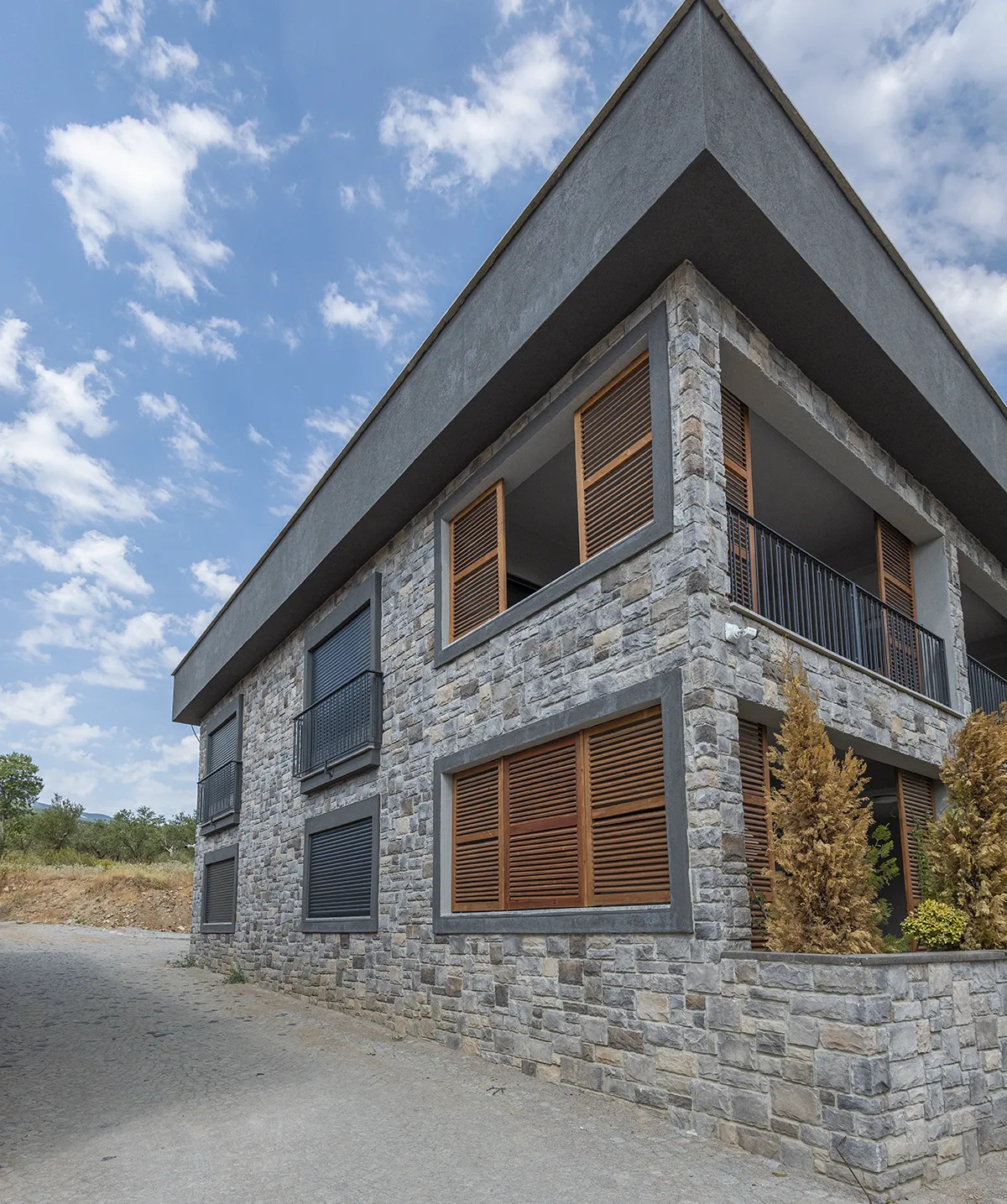 Tudor Kül villa kültür taşı kaplama