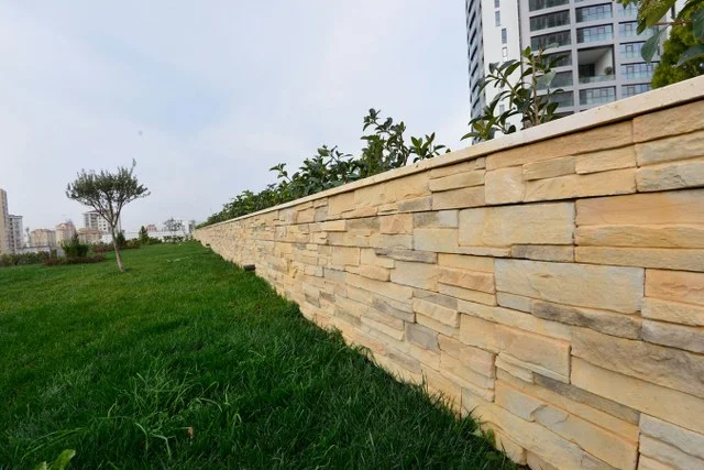 Urban Toskano bahçe duvarı taş kaplama