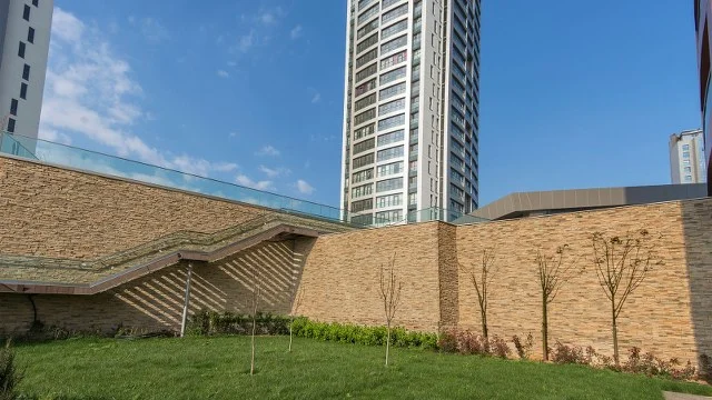 Urban renk karışımı dış cephe taş kaplama