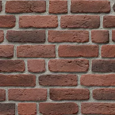 Barok Kızıl kültür tuğlası renk görünümü