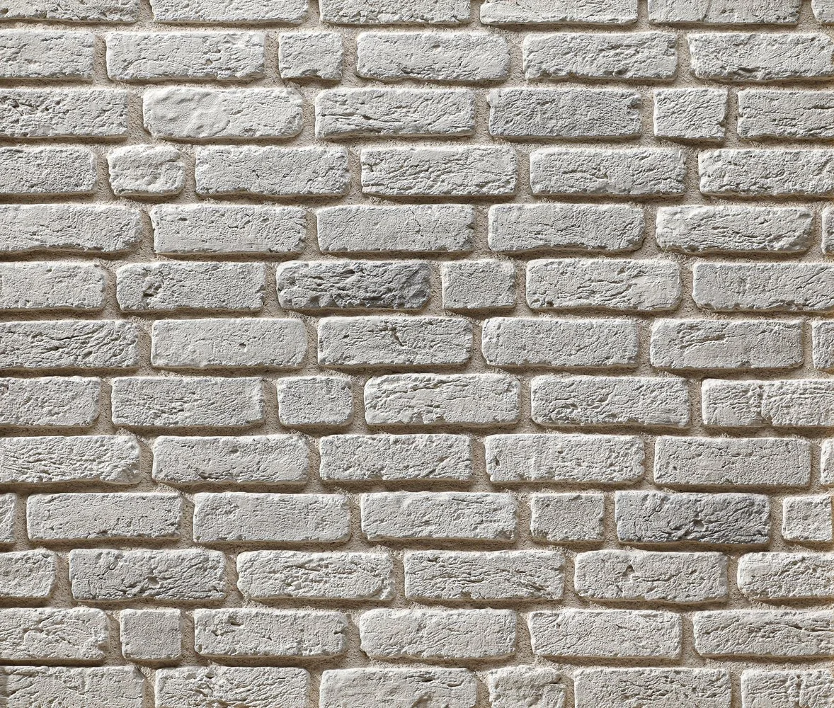 Barok Beyaz kültür tuğlası renk görünümü