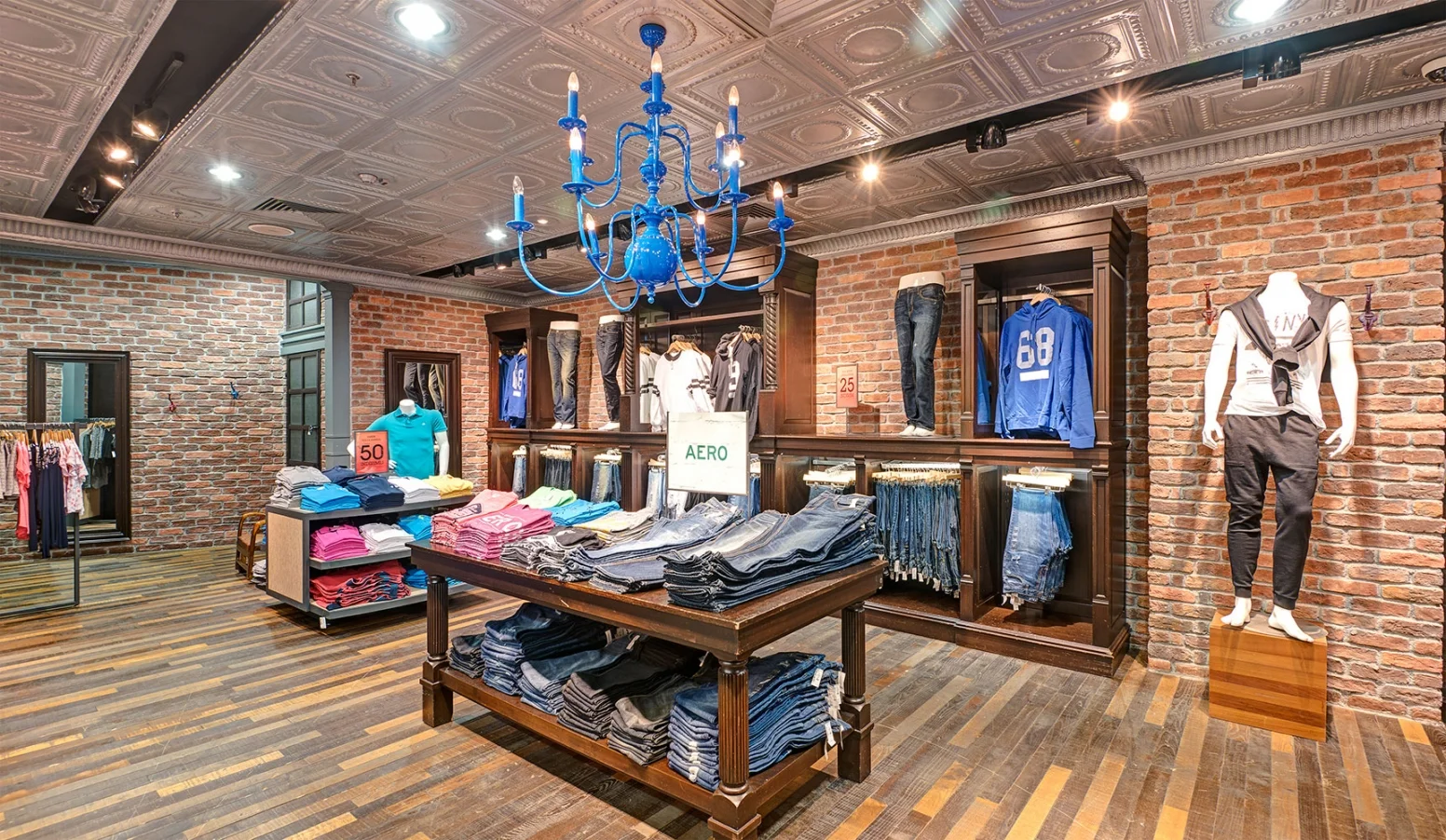 Barok kültür tuğlası mağaza örneği