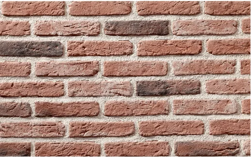 Granulbrick 20-30 Kırmızı kültür tuğlası renk görünümü