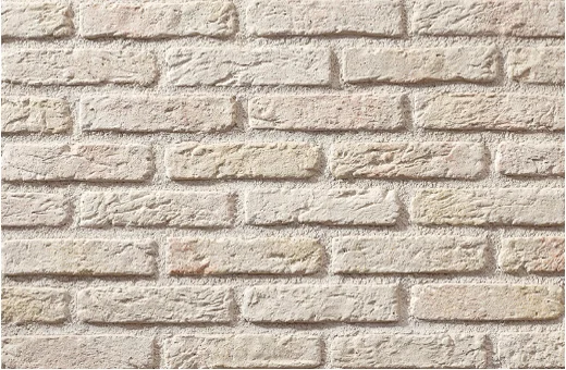 Granulbrick 20-30 Beyaz kültür tuğlası renk görünümü
