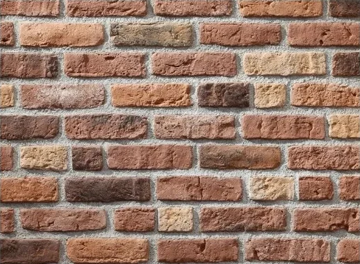 Granulbrick 50 Mix kültür tuğlası renk görünümü