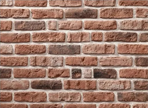 Granulbrick 50 Kırmızı kültür tuğlası renk görünümü