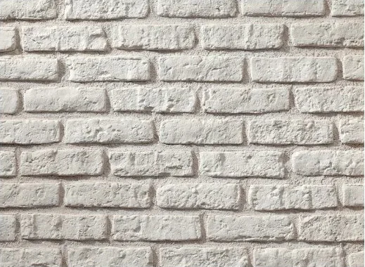 Granulbrick 50 Beyaz kültür tuğlası renk görünümü