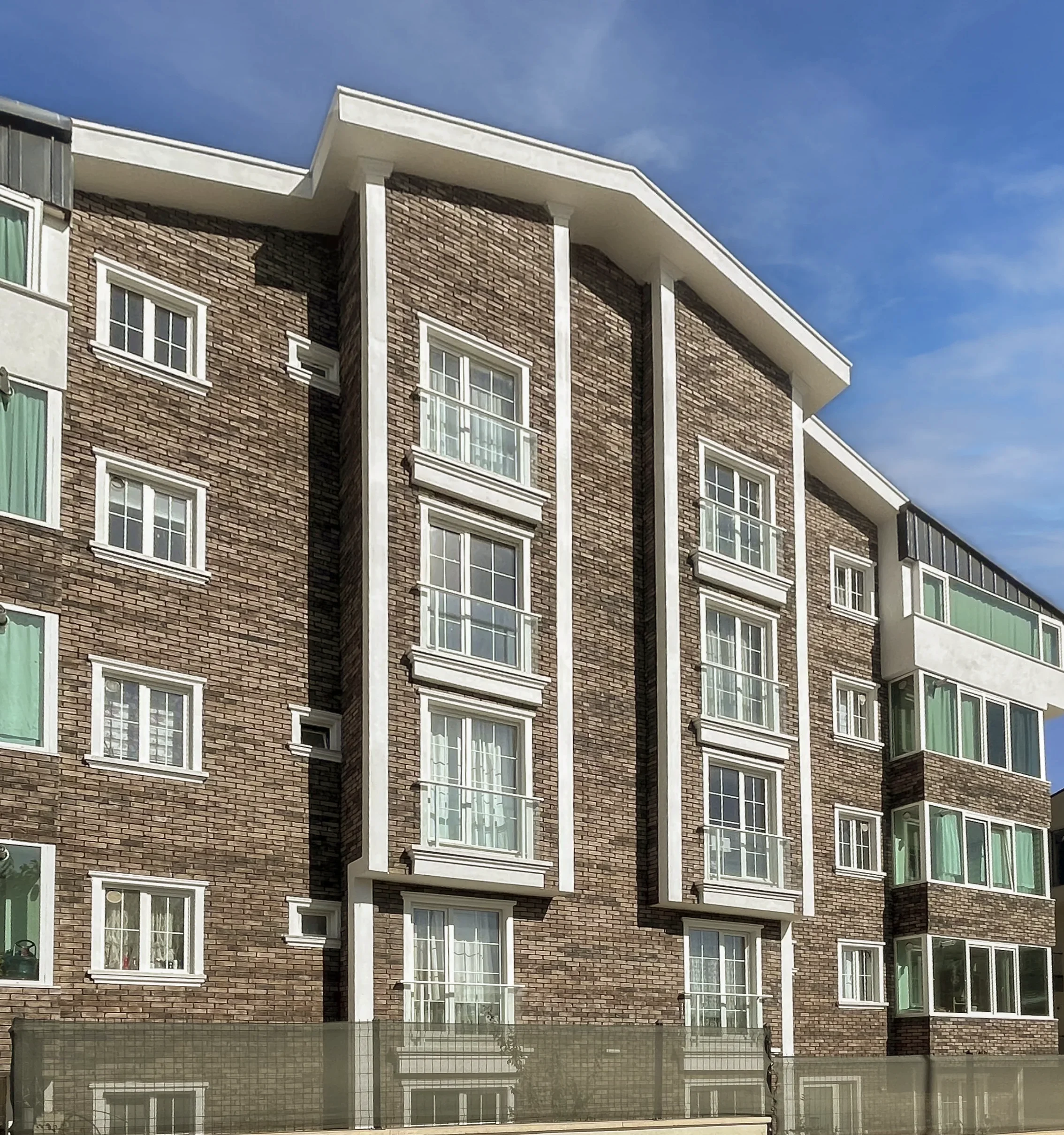Loft kültür tuğlası cephe örneği