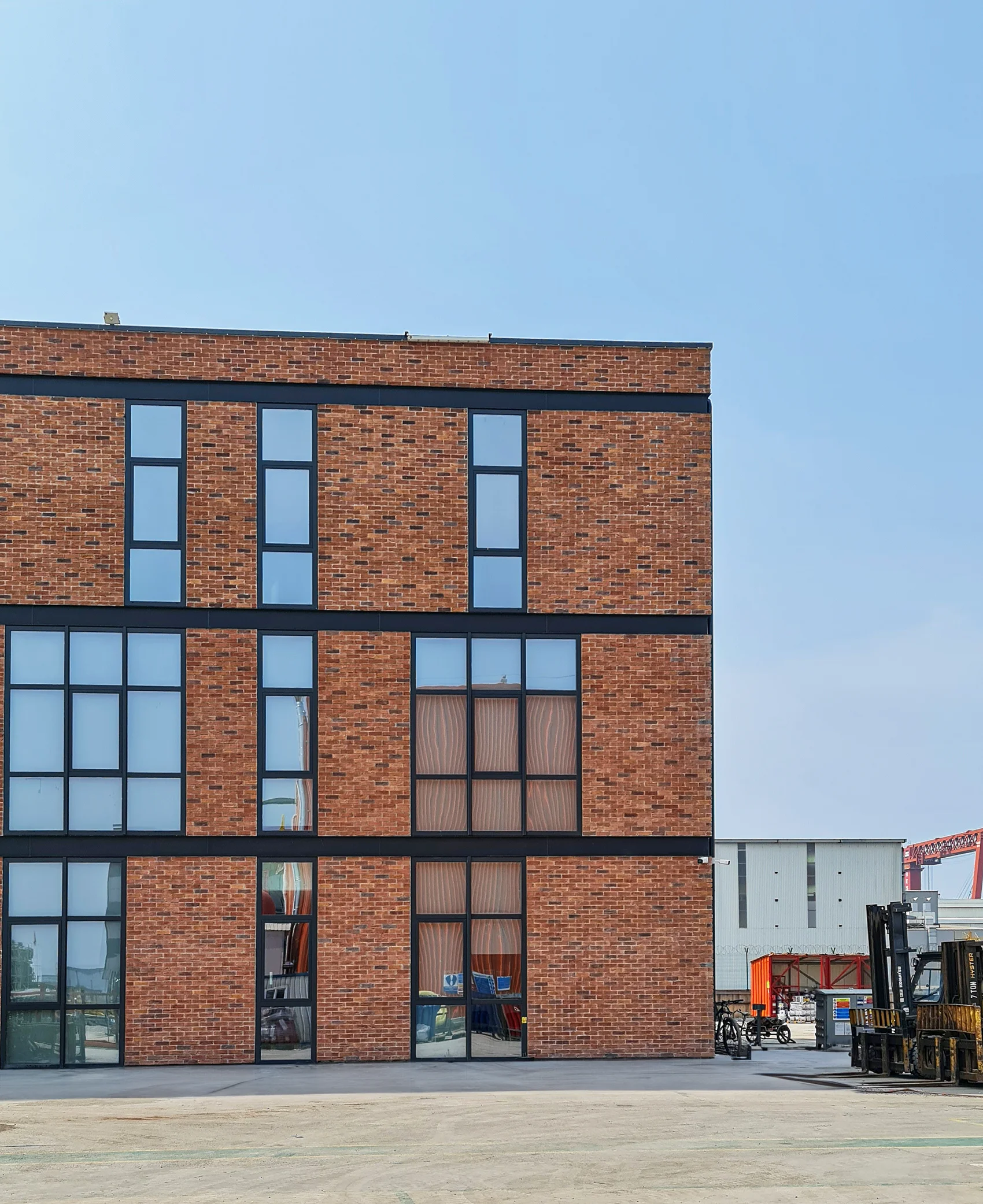 Loft kültür tuğlası dış cephe örneği