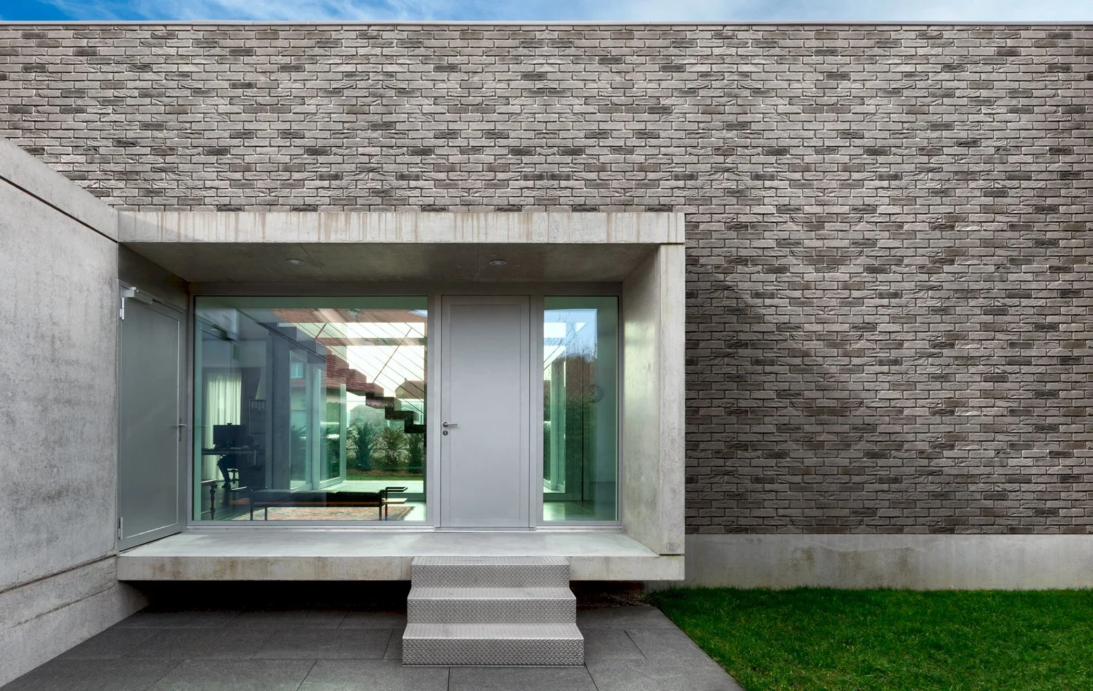 Loft kültür tuğlası dış cephe örneği