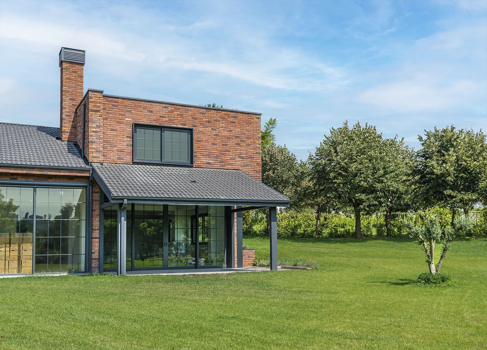 Loft kültür tuğlası dış cephe örneği