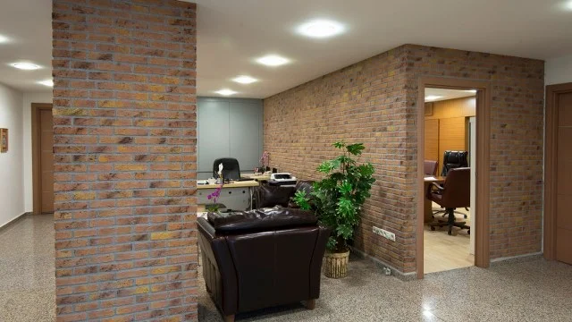 Slimfix kültür tuğlası ofis örneği